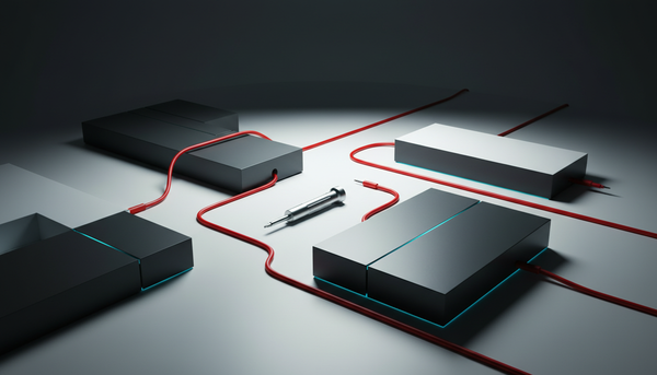 Smart home devices on a dark background