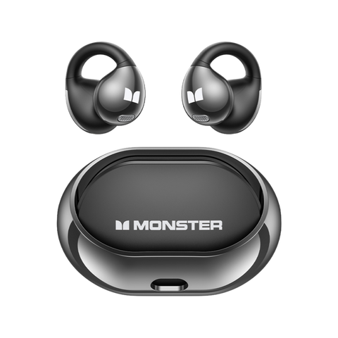 Monster AC600 Open-Ear Clip Earbuds - White
