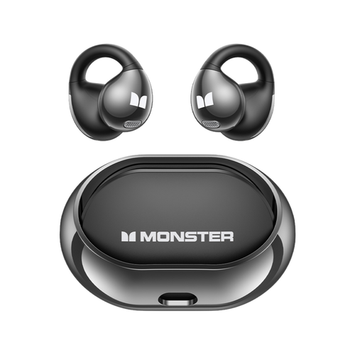 Monster AC600 Open-Ear Clip Earbuds - White